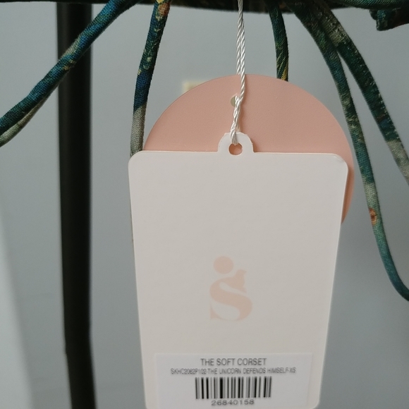 Selkie The Unicorn Defends Himself Soft Corset - XS / NWT - Picture 11 of 11